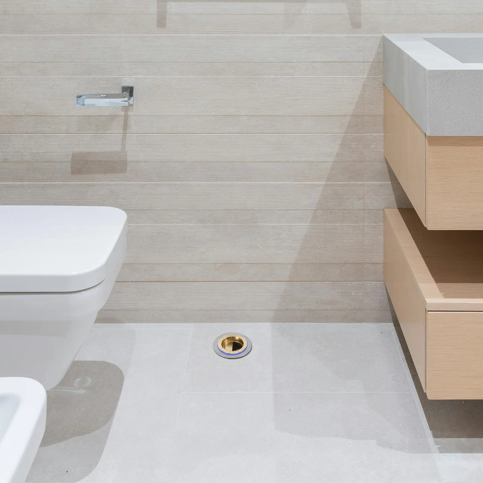 

Anti-Odor Core Floor Drain Strainer Cover For Shower Tub Bathroom Sink Hair Catcher Copper Drain Filter Waterproof Sturdy