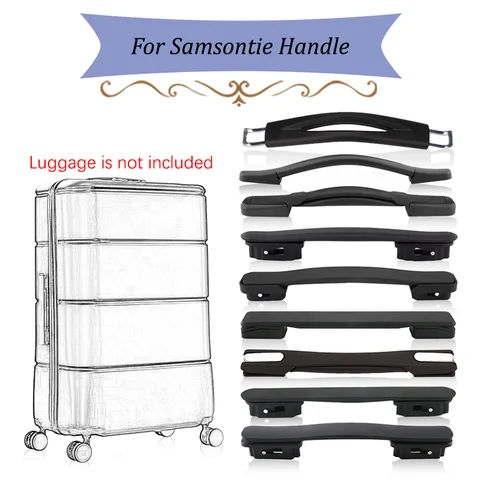 Maniglia per pezzi di ricambio per bagagli Samsontie Accessori per valigie Riparazione di ricambio Resistente all'usura Durevole