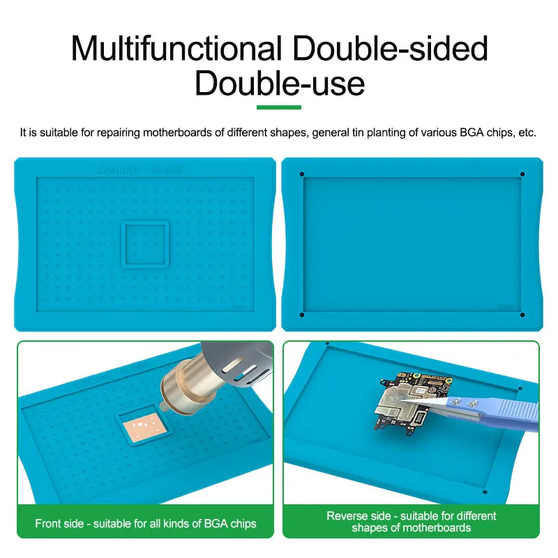 RELIFE RL-088 Tin-planted Universal Magnetic Fixture Multifunctional double-sided double-use  For repairing mobile phones
