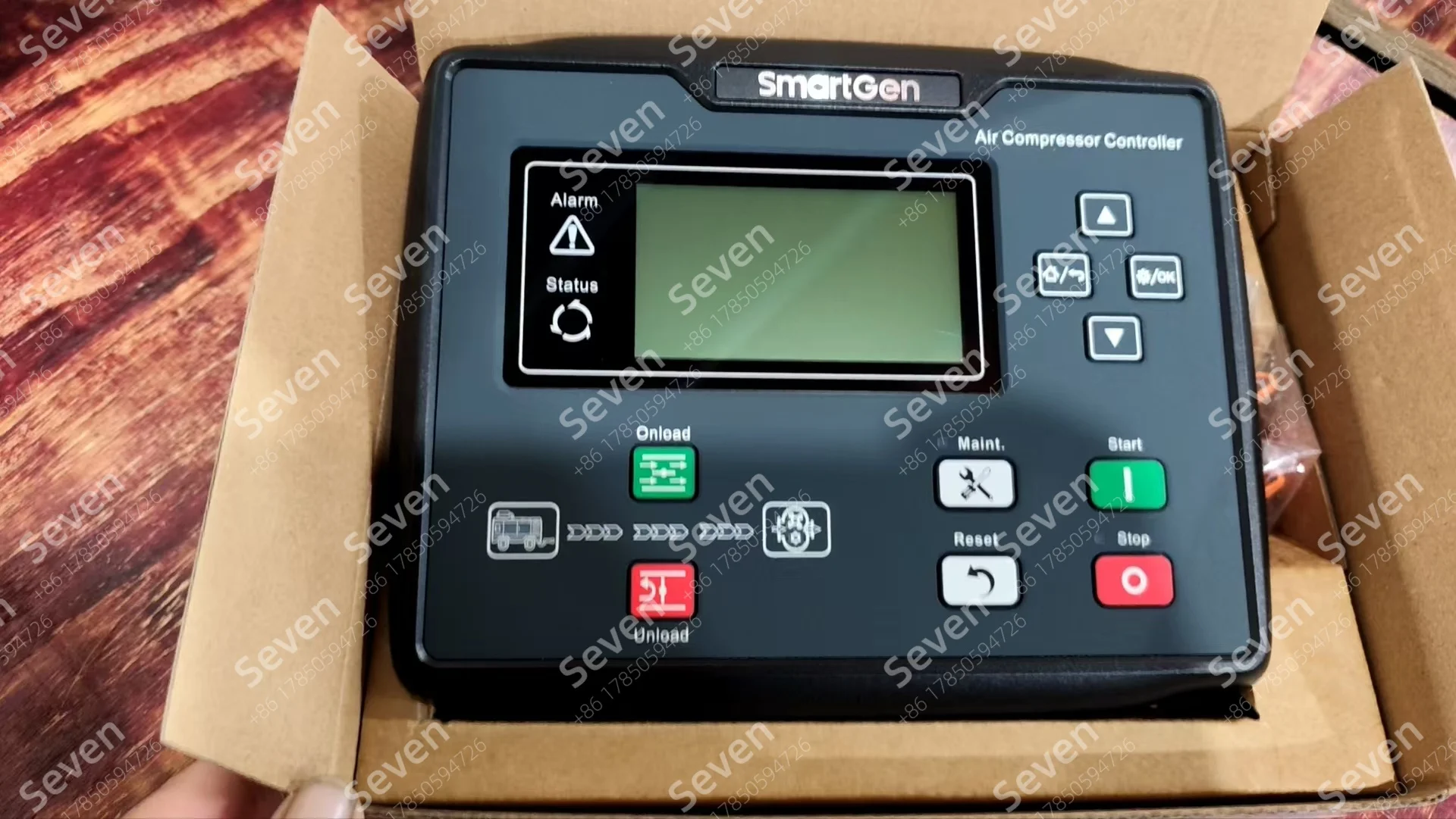Original ACC7100A Controller ，Diesel Air Compressor Controller, Diesel Engine Electronic Controller
