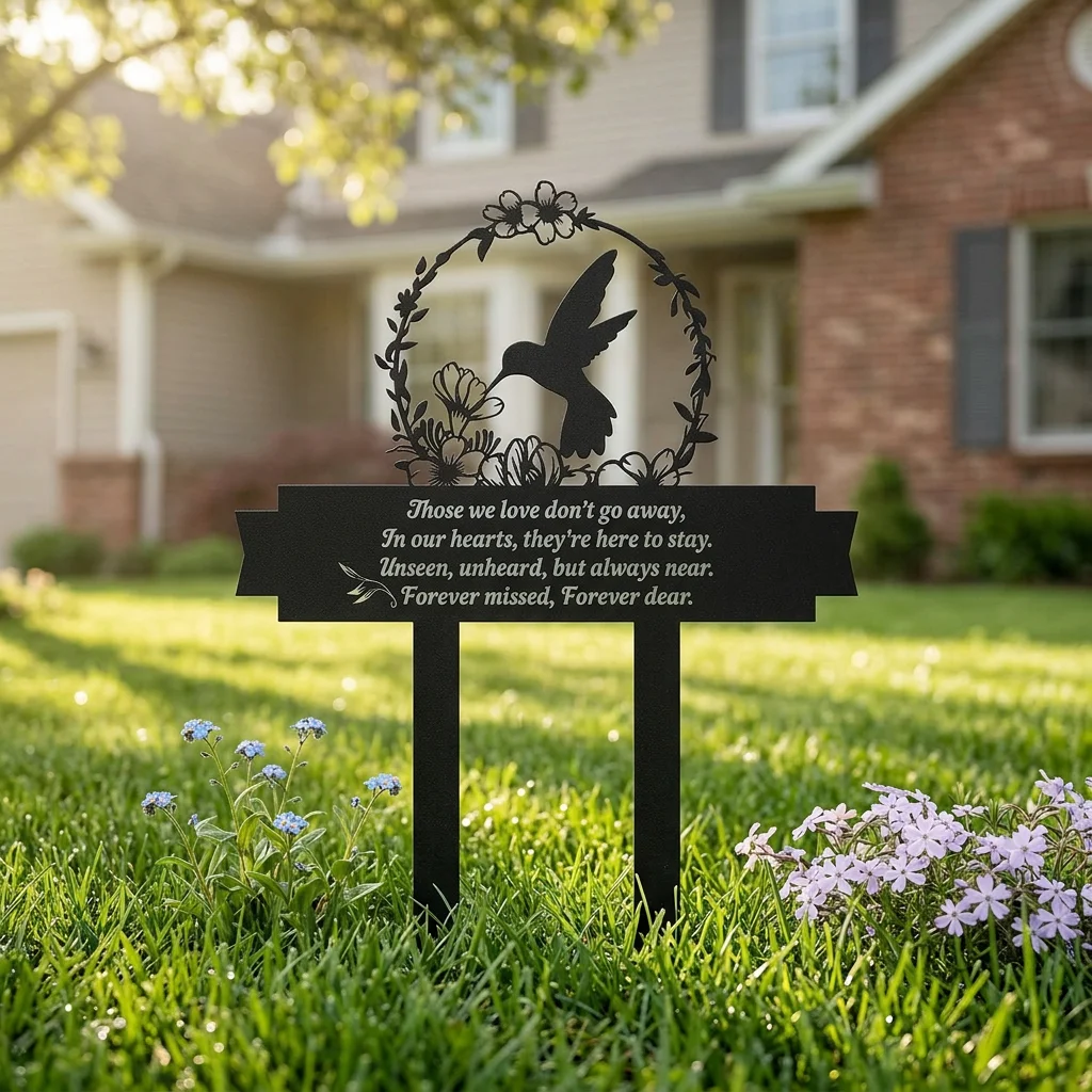 Cardinal-Bird Yard Decor Stake Weatherproof Iron Outdoor Garden Ornament For Lawn Flower Bed