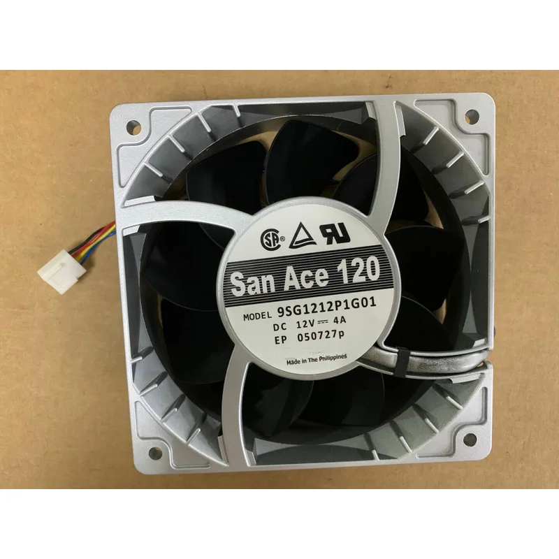 

Y+For Brushless DC San Ace 9SG1212P1G01 120mm 12V 4A Metal Fan
