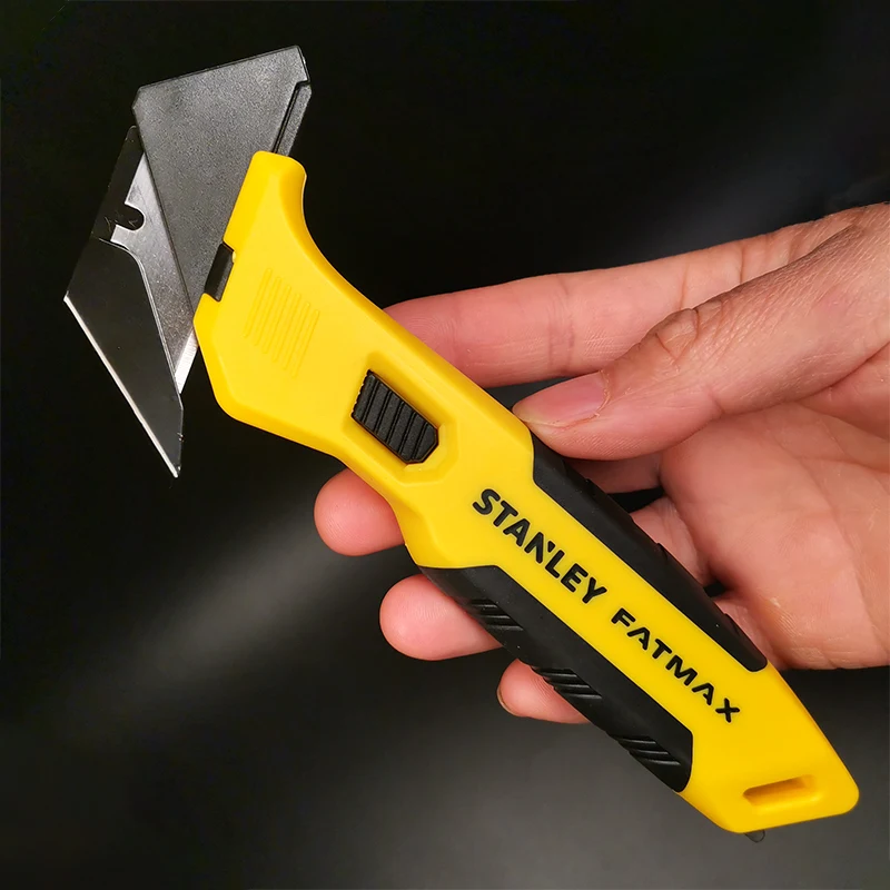 Stanley FatMax Safety Unpacking Knife Special Knife For Express Unpacking Replaceable Blade Cutter Cardboard Warehouse Art Knife