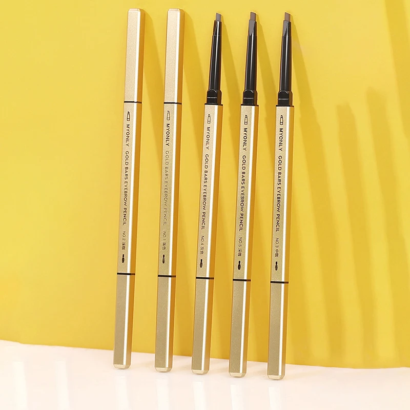 Ultra Fine Triangle Eyebrow Pencil Precise Brow Definer Long Lasting Waterproof Blonde Brown and coffee Eye Brow Makeup 3 Colors