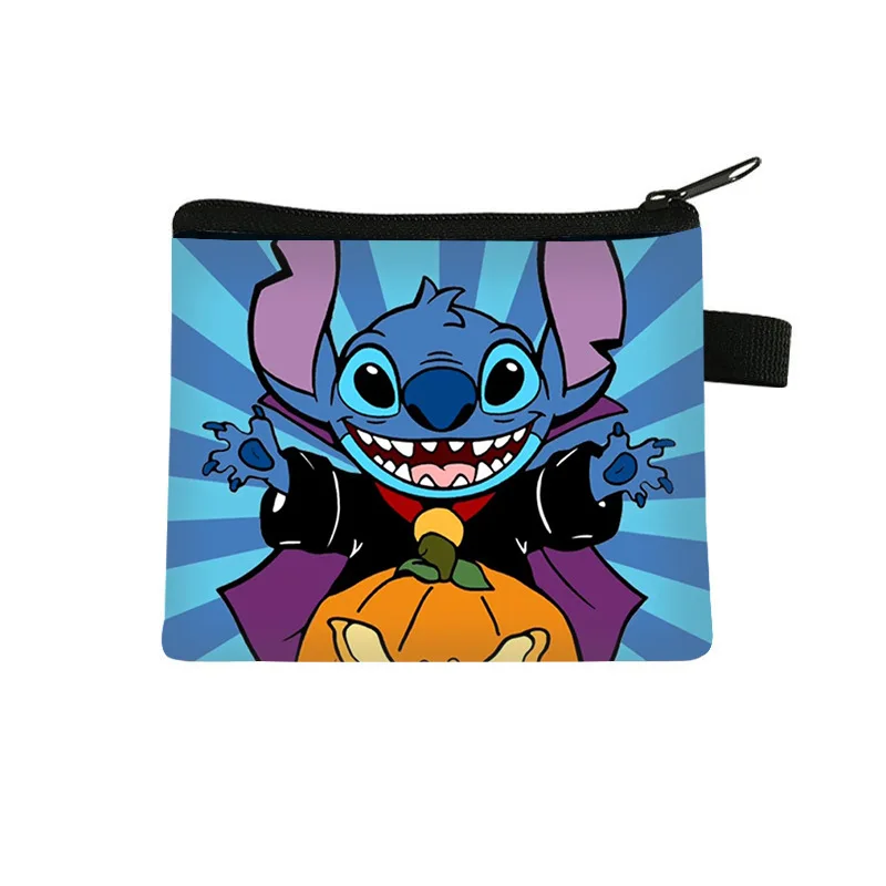 Disney Stitch children's coin purse Student High-end Large-capacity coin card Bag cute Wear-resistant storage Bag Birthday Gift