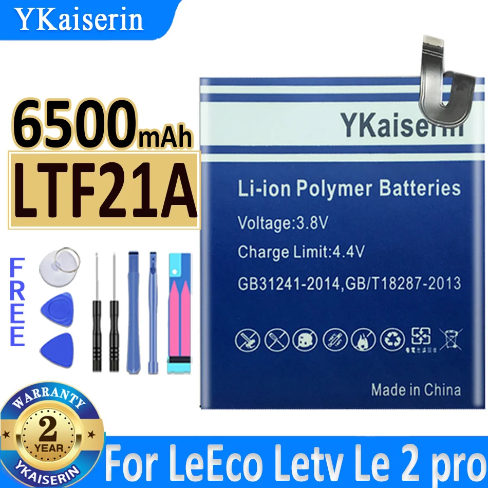 YKaiserin Battery For LeEco Letv Le MAX 2/Pro 3/1 Max/2 pro/X821 X820 X822 X900 X650 X728 X720 X722 X25 X525 X520 X522 X527 X526