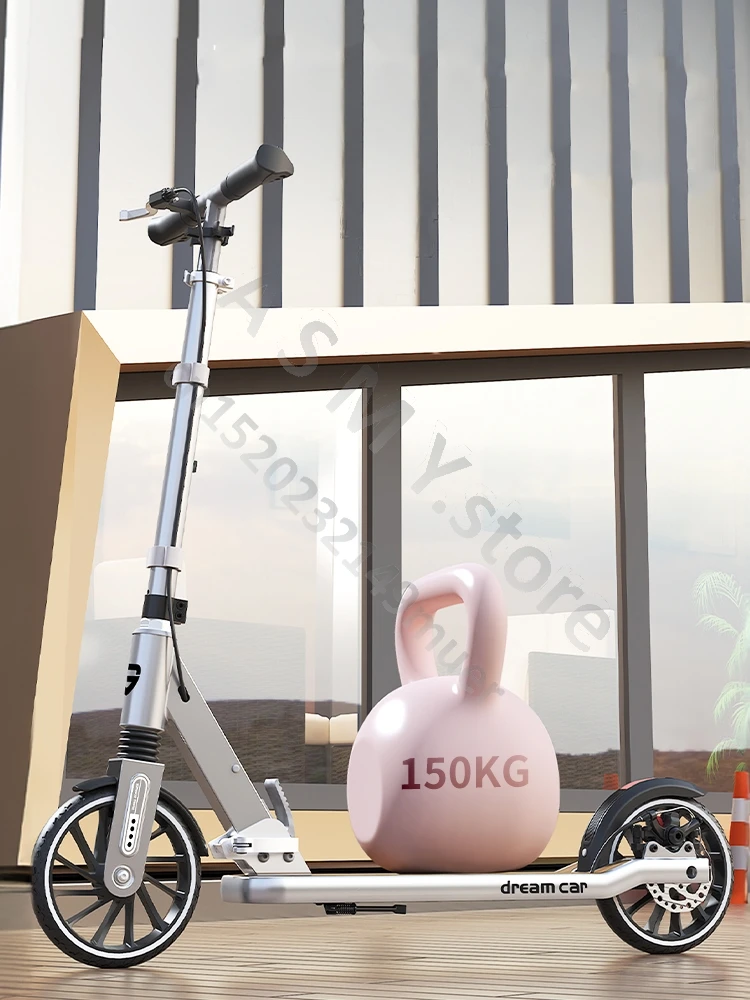 Adult Two Wheel Scooter 5-15 years old Adjustable height single leg scooter for teenagers and children