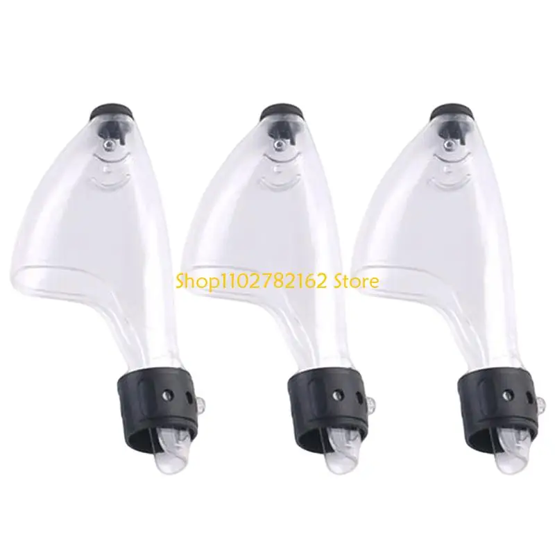 547B 3pcs Fishing Rod Protector Cover with Fixing Belt Fishing Rod Accessories