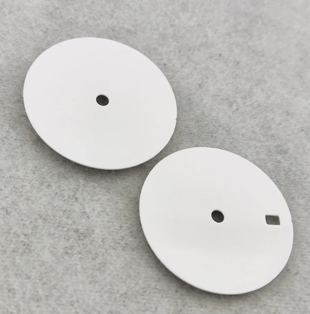 Quadrante dell'orologio da 28,5 mm Quadrante NH35 Quadrante NH36 Quadrante vuoto Quadrante bianco Accessori per orologi adatti per movimento NH35/NH36
