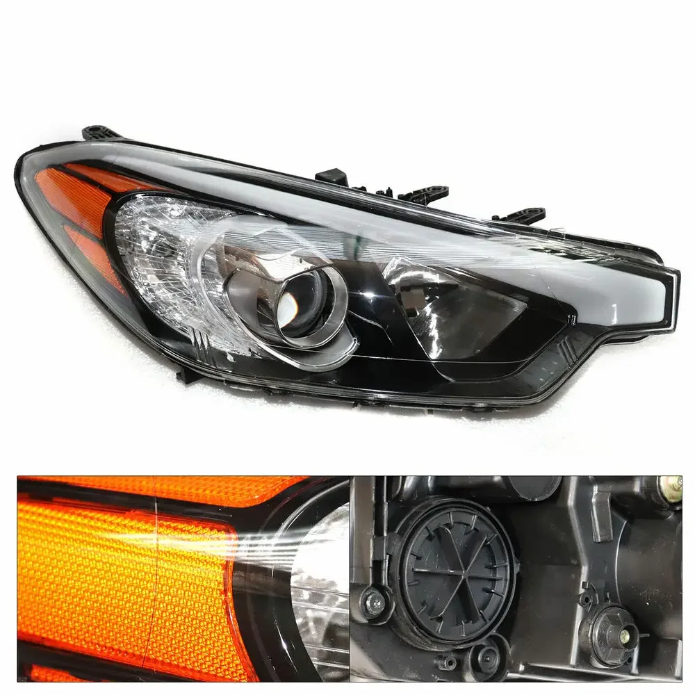 

For 2014-2016 KIA Forte Headlight Assembly Halogen Passenger Right Headlamps