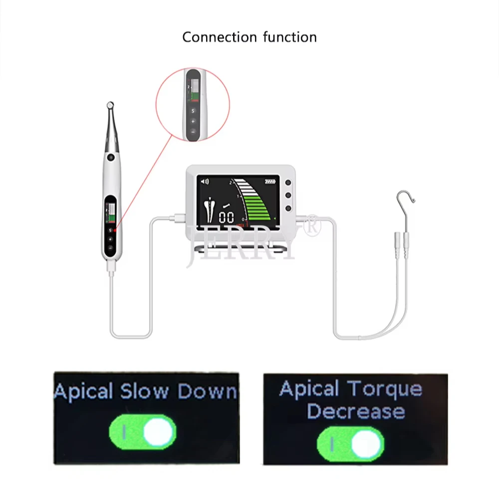 New developed JERRY Brand endomotor with apex locator for root cannal treatment