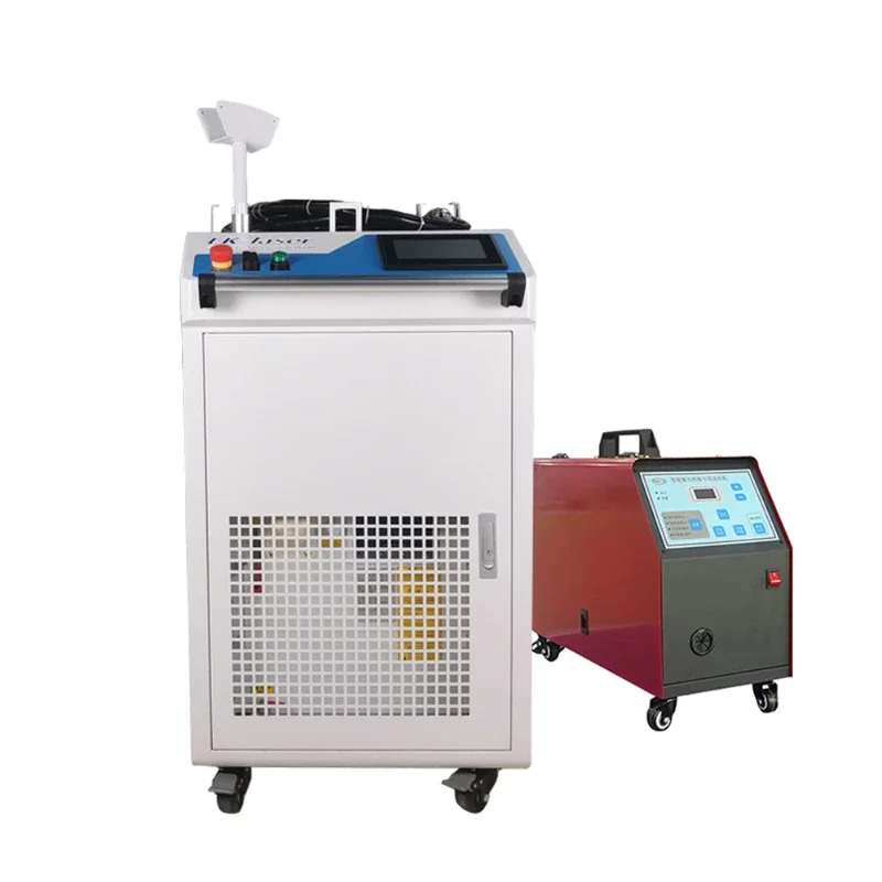 Portable Handheld Fiber Laser Spot 2000W Hand Held Laser Welding Machine For Metal