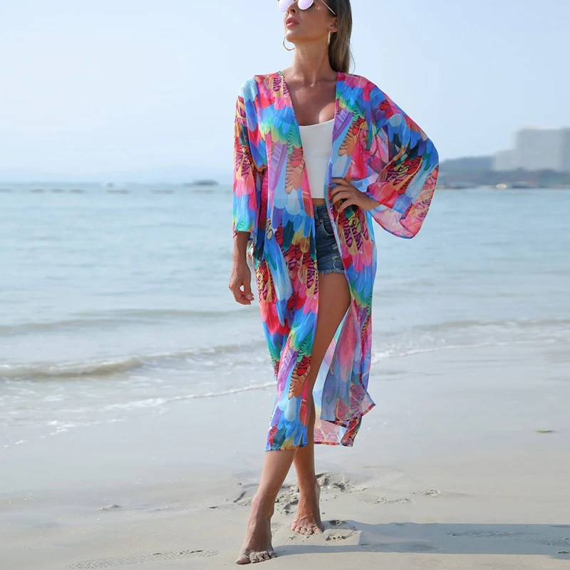 Ropa playa holgada para mujer, traje baño, vestido playa, ropa playa para mujer, traje baño para cubrir, ropa