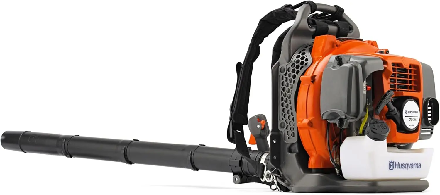 360BT Gas Leaf Blower, 65.6-cc 3.81-HP 2-Cycle Backpack Leaf Blower with 890-CFM, 232-MPH, 30-N Powerful Clearing Performance an