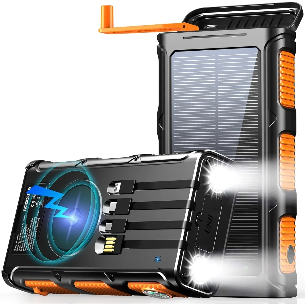 high-capacity-45800mah-wireless-charger-with-built-in-hand-crank-and-four-cables-supporting-15w-fast-charging-and-multiple-por