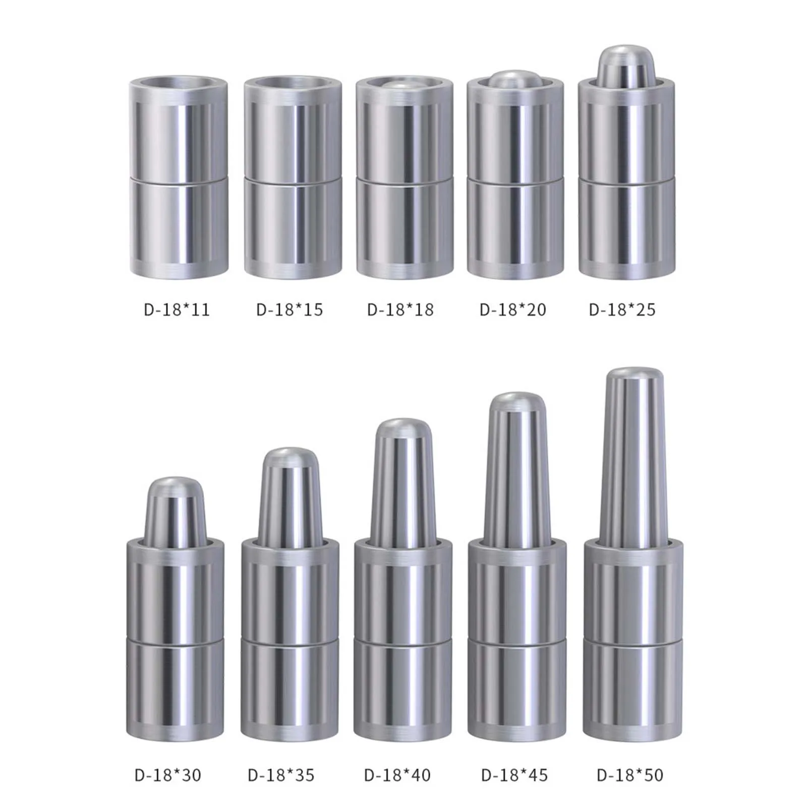 D-18 Series Silicone Rubber Mold Guide Pillar & Guide Bushing Components