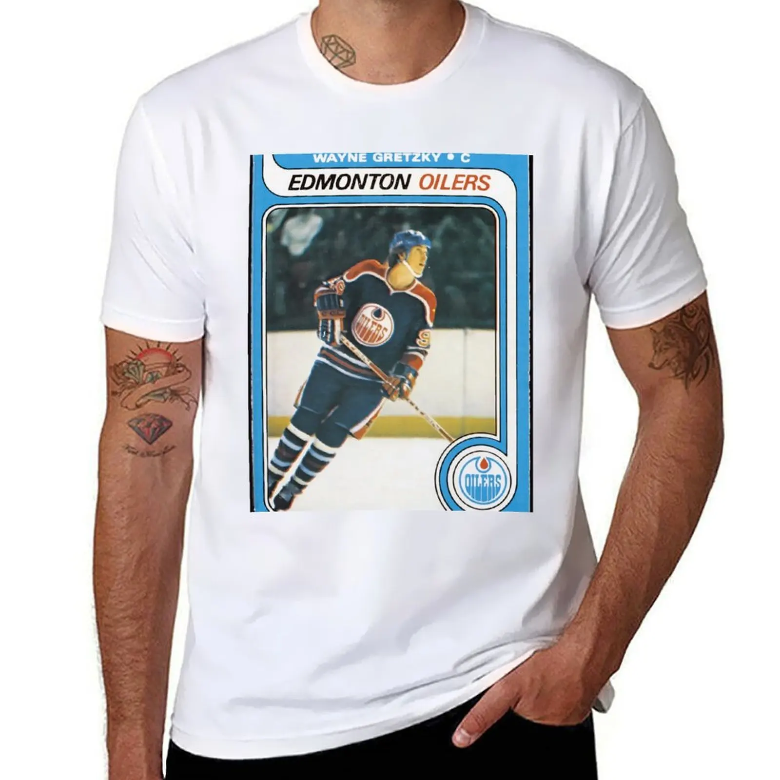 

Wayne Gretzky RC T-Shirt t shirts for man cotton cotton t shirts man 100% T-Shirt