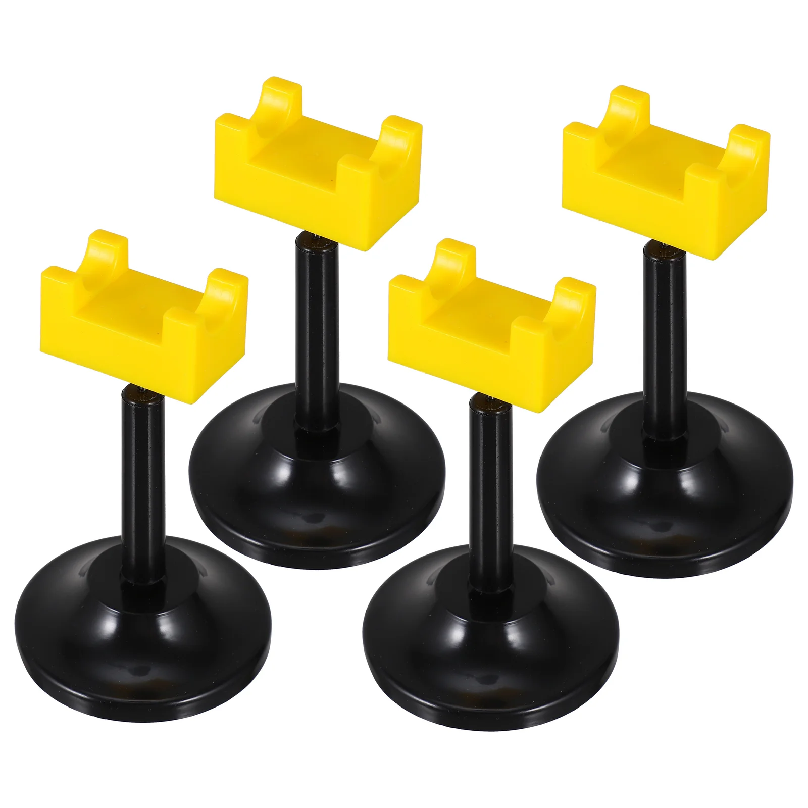 4 Pcs Bracket Major Swivel Stand Rotating Static Electricity Learning Holder Plastic