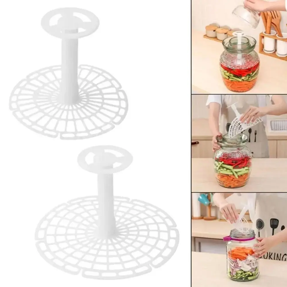 Plastic Material Pickling Jar Pressure Tool Fermentation Weight Pressure Tool Pickle Jar Press 7.47 Inch Size