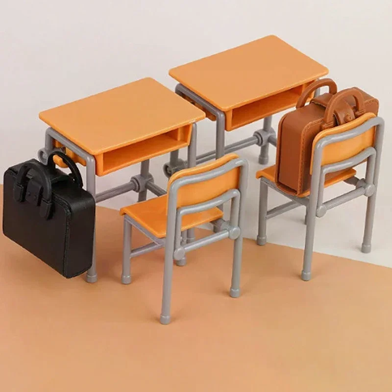 1 conjunto 1:12 casa de bonecas em miniatura mesas cadeiras modelo acessórios de móveis para decoração de casa de boneca brinquedos infantis presente