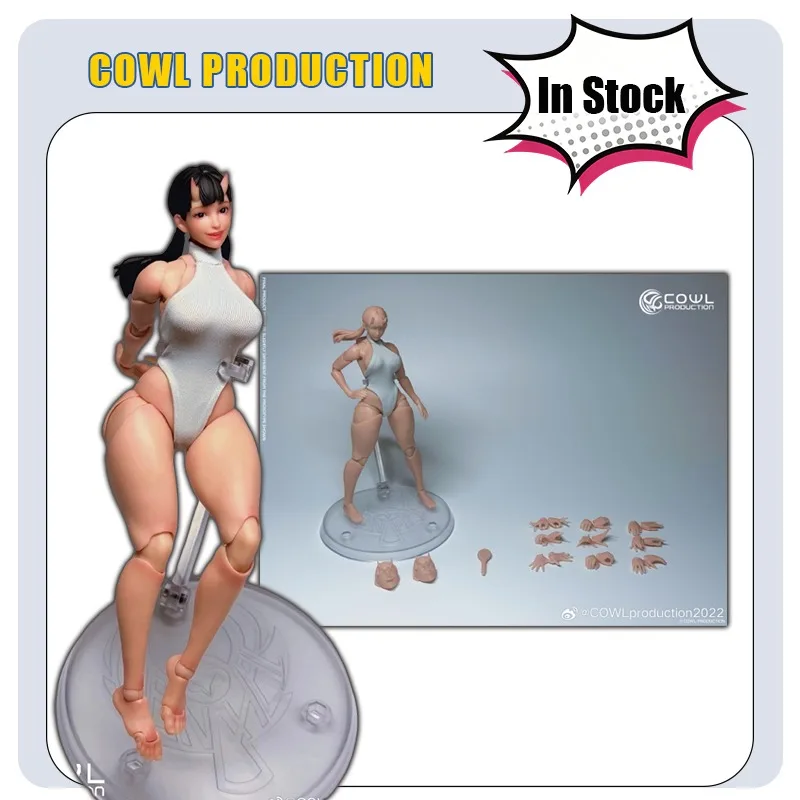 COWL PRODUCTION Ghost Female Body ROMANKEY X COWL 1/12 CP00 Super Movable Doll Ornament Toy Collection Gift