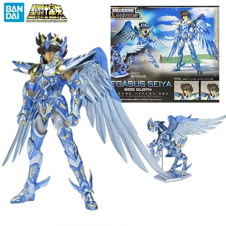 

In Stock Saint Cloth Myth God Pegasus 10th Anniversary Animation Action Gift Collection Figure Model Toy