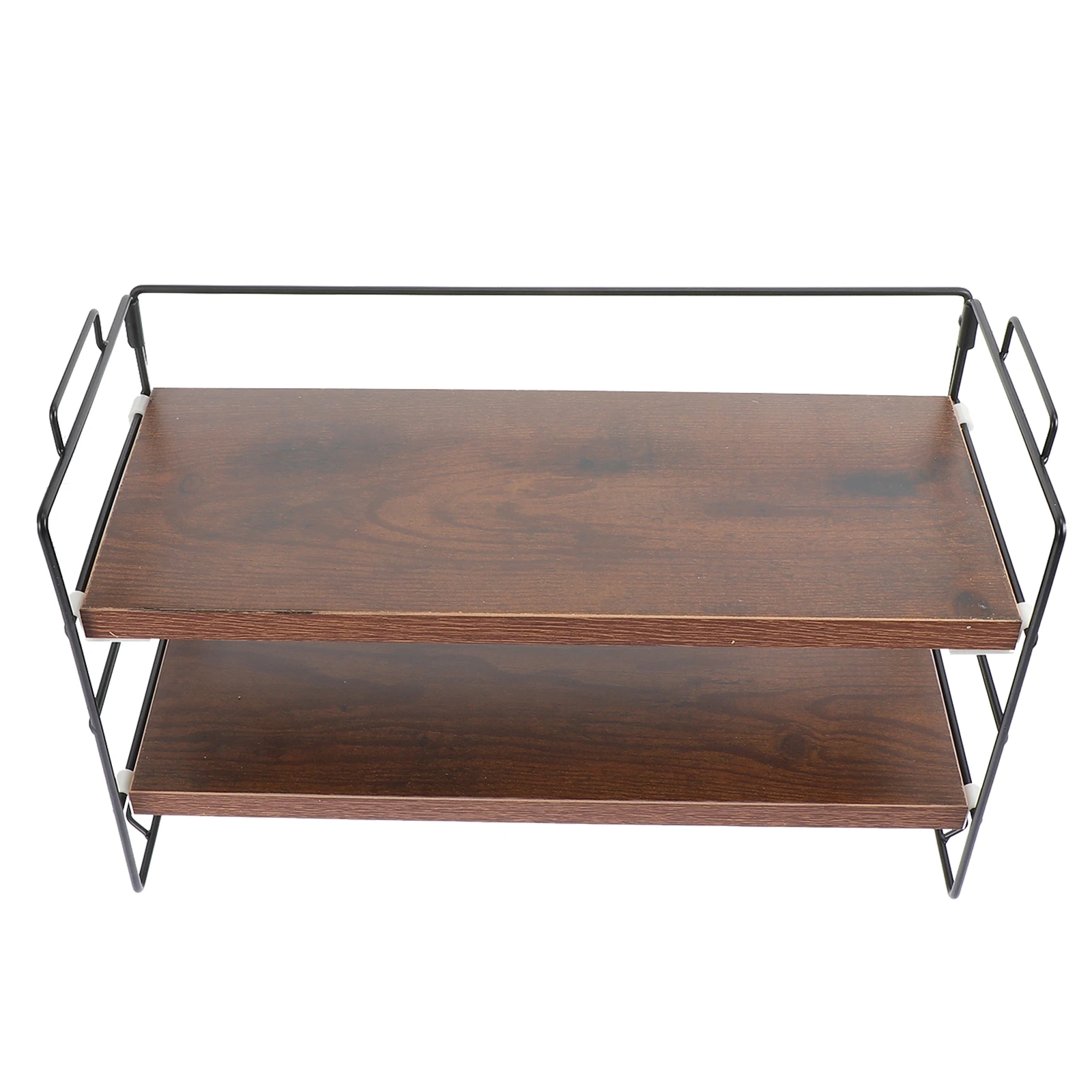 

1pc Desktop Storage Rack Double Layer Stationery Shelf Cosmetics Organizer Documents Holder Office Home Household Sundries Rack