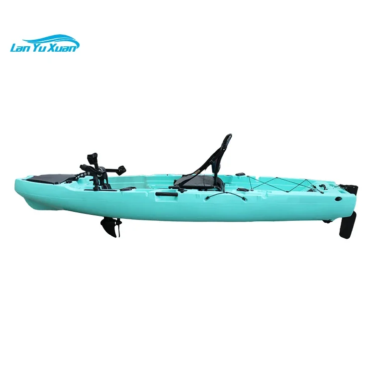 Factory New Design PE Material Roto Molded 10.5ft Fishing Kayak with boat accessories