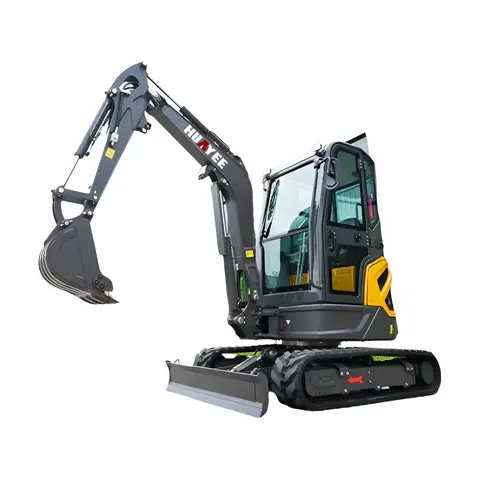 Mini Excavator, 3 Tons, Customized Euro 5 Emission Standard, Hydraulic Tracked Excavator, Fast Delivery.