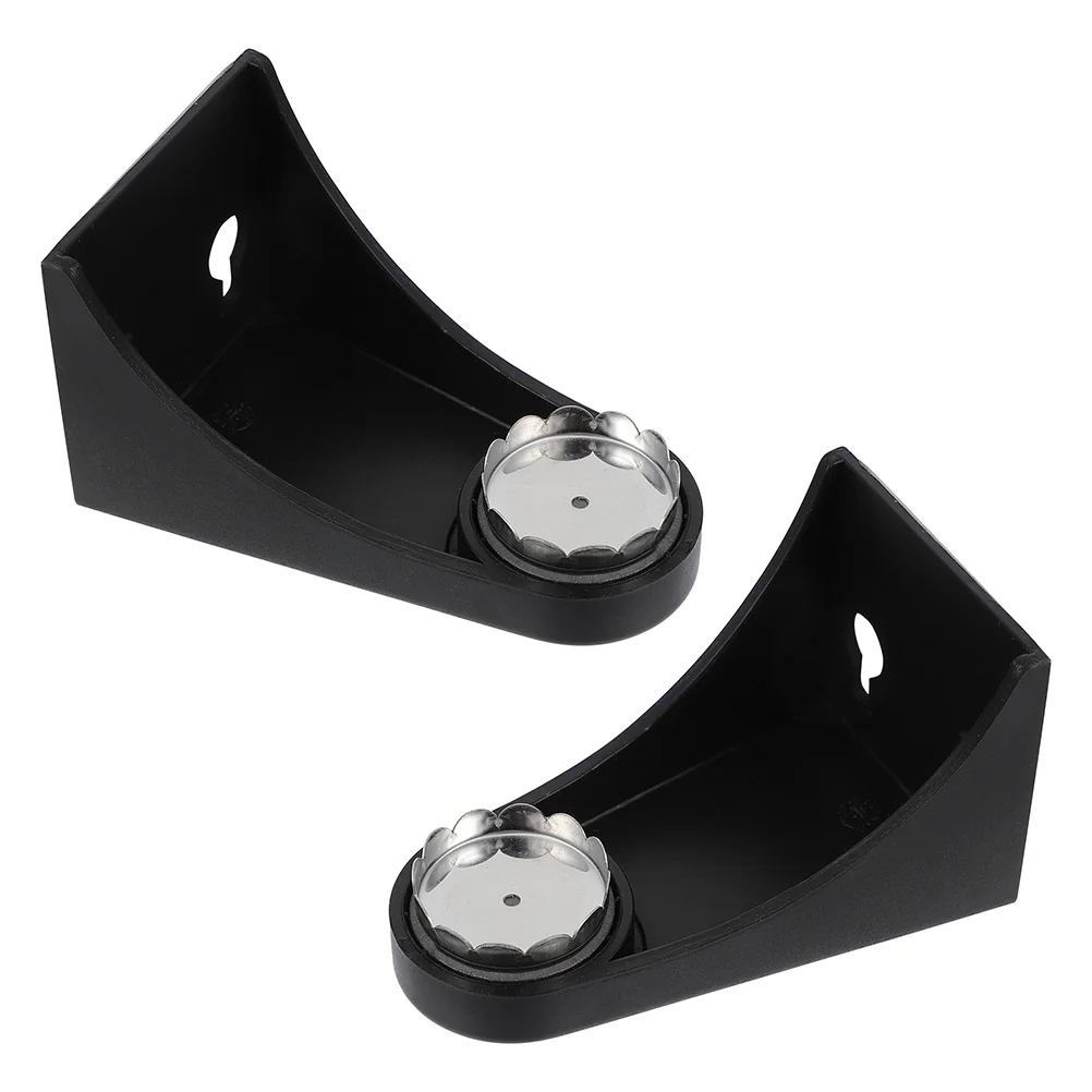 2 Pcs Soap Box Sink Magnetic Bracket Wall Holder Organizer Attachment Abs Storage Bathroom