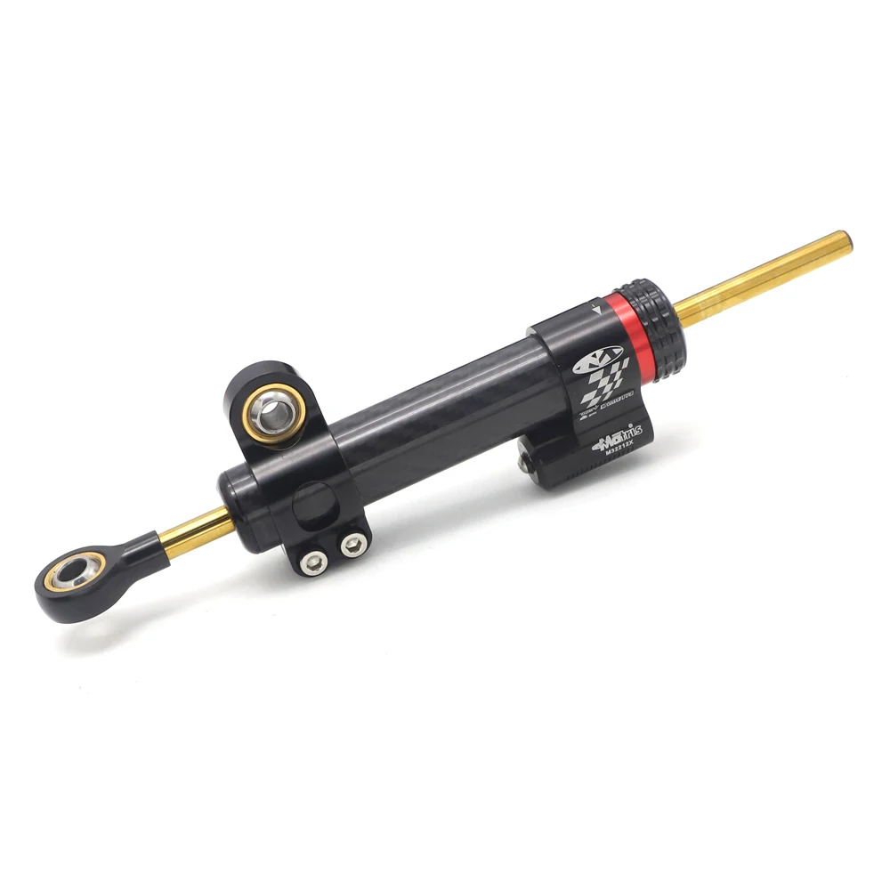 

Motorcycle Universal Steering Damper Stabilizer For Kawasaki Ninja 400 300 250 Honda CB650F Yamaha R1 YZF-R3 R25 Tracer Suzuki