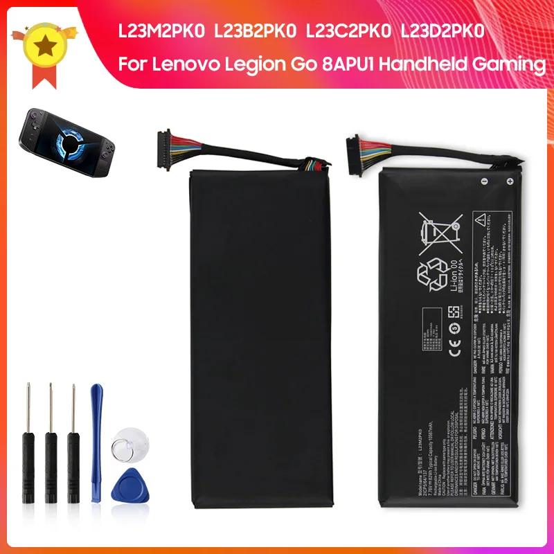 Replacement Battery L23B2PK0 L23M2PK0 For Lenovo Legion Go 8APU1 Handheld Gaming L23B2PK0 L23C2PK0 L23D2PK0 Batteries 10567mAh