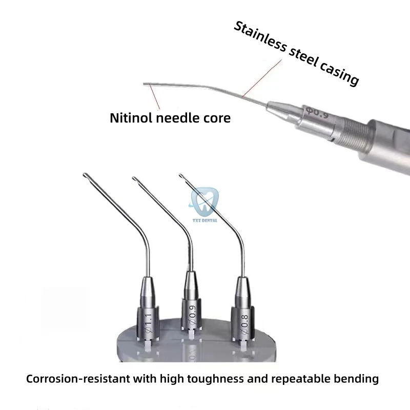 Kit de système de retrait d'extracteur de canal radiculaire pour clinique, lime endodontique dentaire, outils de traitement endo