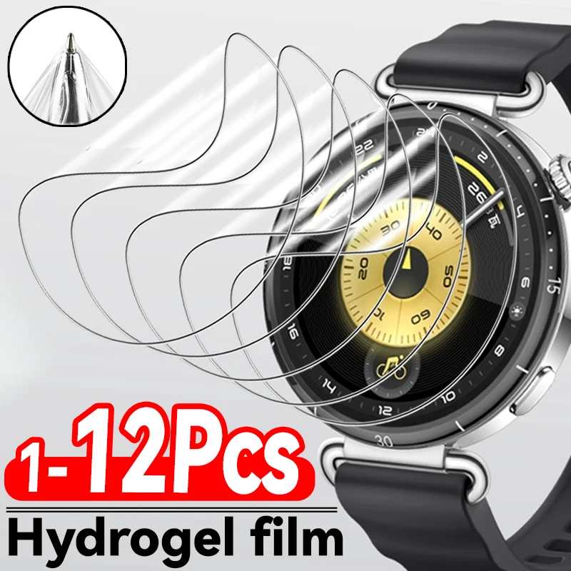 

Screen Protector for Huawei Watch GT6 Pro 41mm 44mm Screen Protector HD Clear Hydrogel Films Soft Anti-Scratch Film for GT 6Pro
