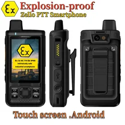 Explosion-proof Rungee B8000 IP68 Waterproof Zello Smartphone 2.4 inch IPS Touch Screen GPS Outdoor  Walkie Talkie