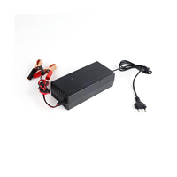 14.6V 10A Lifepo4 Iron Phosphate Battery Charger for 12.8V 4S Scooter Car Solar Energy Storage Charger EU Plug