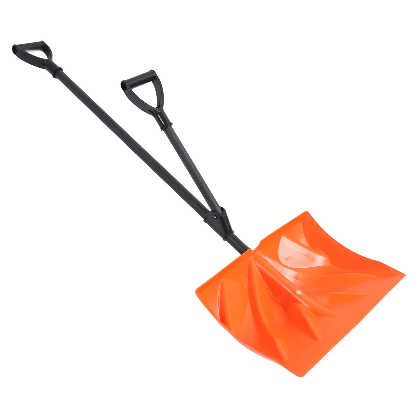 Snow Shovel Portable Snow Removal Shovel Lightweight Ergonomic Anti Slip Handle for Outdoor Garden Driveway Sidewalk Winter
