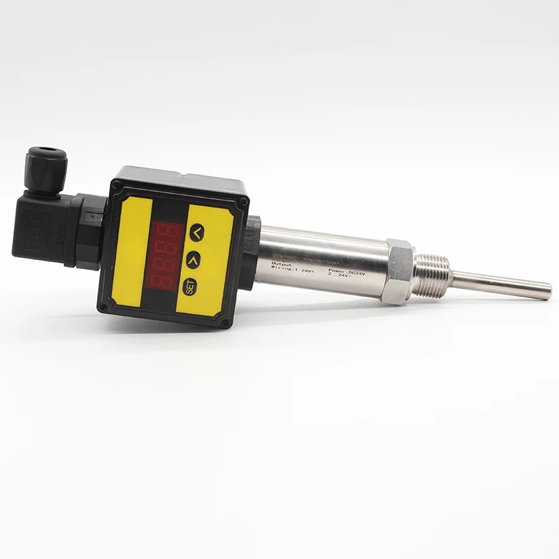 Transmisor de temperatura de-50 °C ~ + 50 °C, versión con pantalla Digital, 4-20Ma, 0-5V, 0-10V, temperatura de salida RS485. Sonda de Sensor