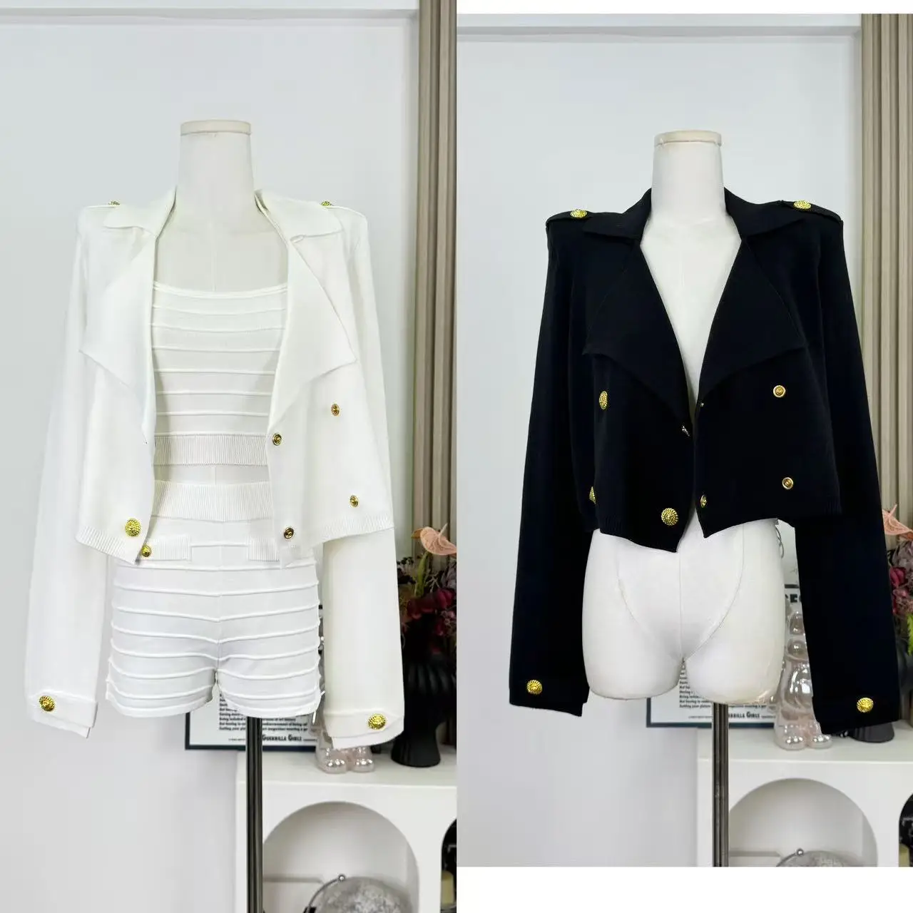 

Модный универсальный однотонный вязаный кардиган, осень 2022, новое пальто с зубчатым воротником, женский облегающий свитер с длинными рукавами Y2k, топы C90