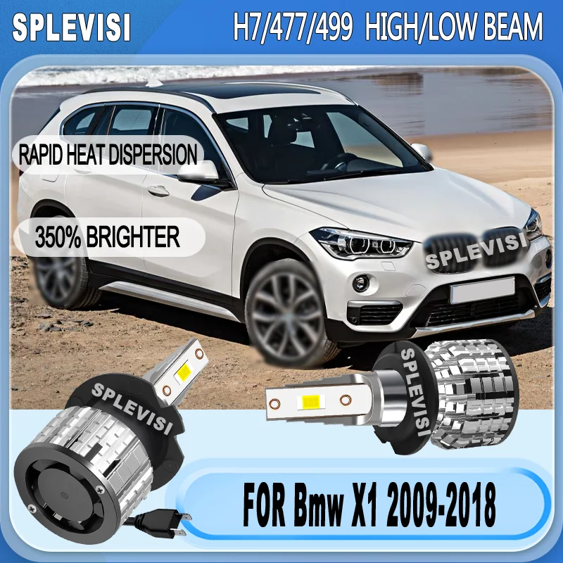 

Better Road Illumination at Night 60,000 Hours LED HIGH/LOW BEAM For Bmw X1 2009 2010 2011 2012 2013 2014 2015 2016 2017 2018