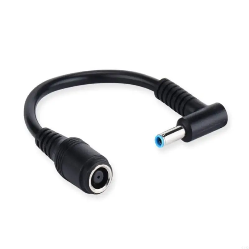 DC 7.4x5.0mm Female to 4.5x3.0mm Pin Male Laptop Power Adapter Converter Plug Cable Cord for Hp Envy Touchsmart 15 17 Charger