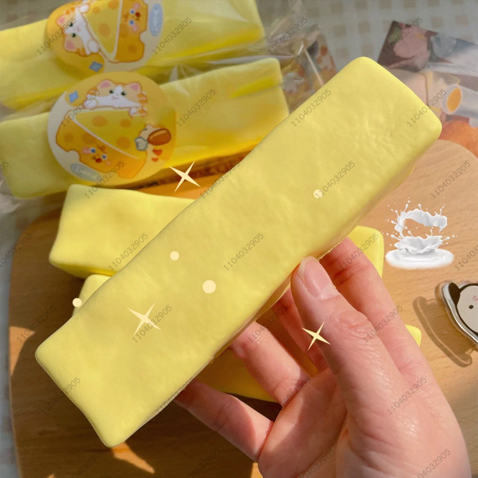 

Плавищая сырная палочка, медленно растущая мягкая игрушка, влажная игрушка для сжимания сыра, медленный отскок, антистрессовая игрушка для расслабления рук, подарочная игрушка