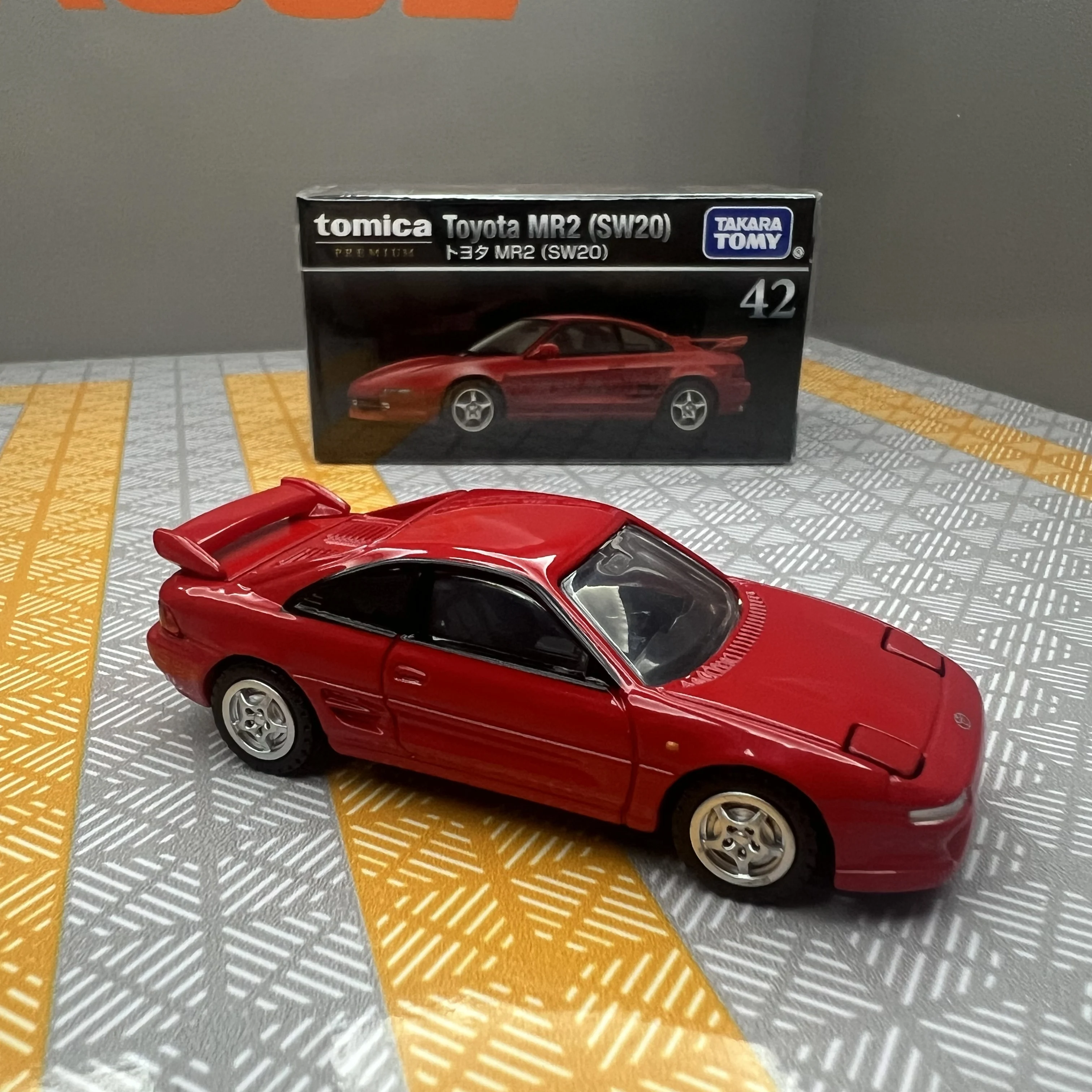 تاكارا تومي توميكا بريميوم 42 تويوتا MR2 (SW20) لعبة سيارة صغيرة ألعاب معدنية سبيكة سيارة دييكاست نموذج معدني للأطفال