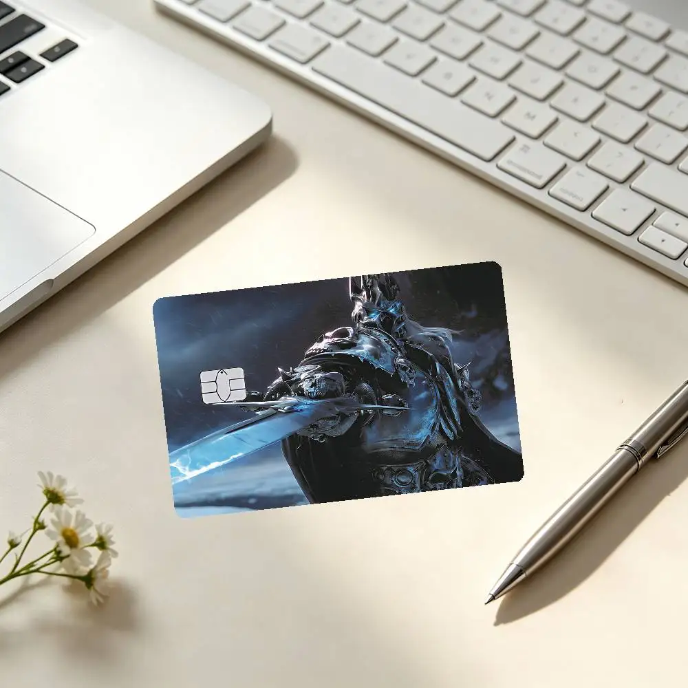 Game W-World-S Of Warcraft-S Card Stickers Credit Card DIY Card Protector Stickers Waterproof Film Skin Cover