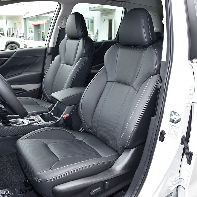 

Подходит на заказ для 2019 2020 2021 2022 2023 2024 2025 2026 Subaru Forester, автомобильные аксессуары, чехлы на сиденья, 5 мест, кожа высшего качества