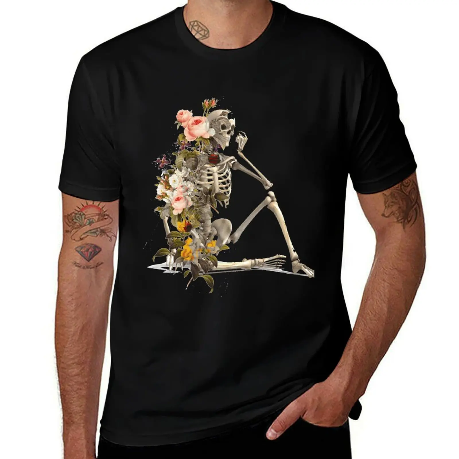 Bones and Botany T-Shirt t shirts cotton 100% T-Shirt