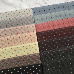 50*70cm Japanese Yarn Dyed Cotton Fabric for DIY Doll Basic Patchwork Purse Sewing Quilting Craft Yarn-dyed Cloth