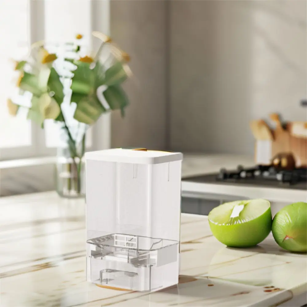

Transparent Cereal Storage Box Sealed Plastic Rice Container Fresh-keeping Moisture-proof Food Bean Sealed Jar Kitchen