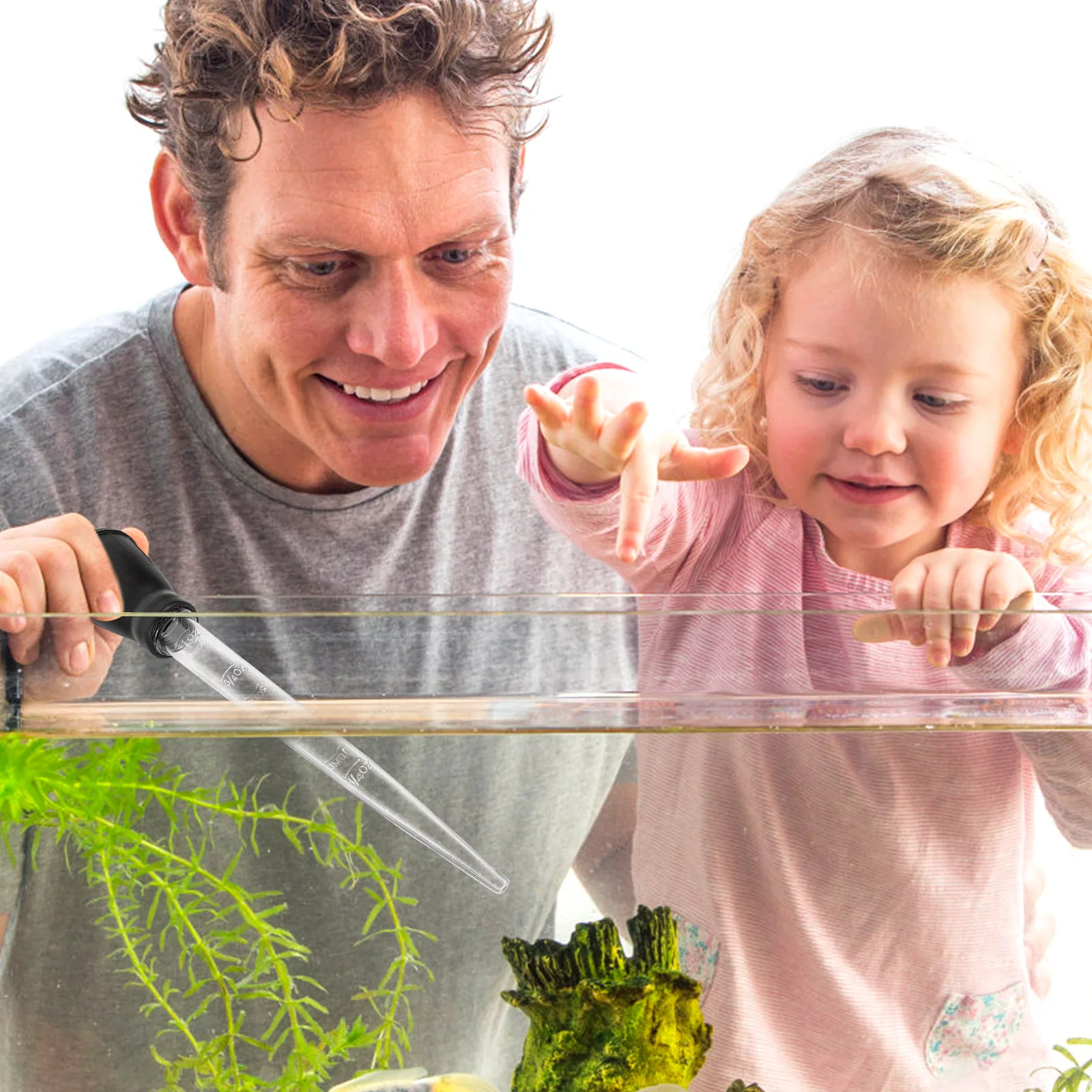 

Fish Tank Cleaning Kit Aquarium Siphon Reusable Water Cleaner Manual Black Mini Tube For Changing Water S Sewage