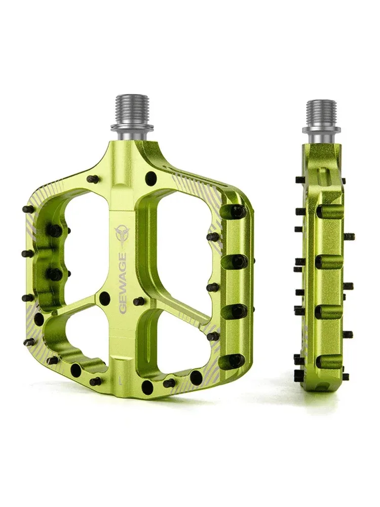 AliExpress NONE GEWAGE Ultralight Bicycle Pedals Nylon Flat Platform Anti-Slip MTB Road Bike Pedals with Sealed Bearings